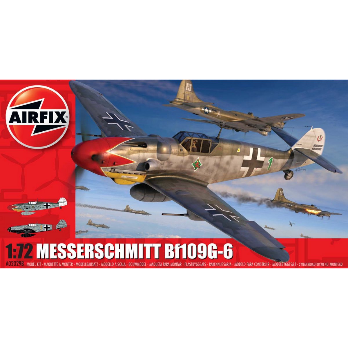 Airfix A02029B Messerschmitt Bf109G-6 1:72 - Phillips Hobbies