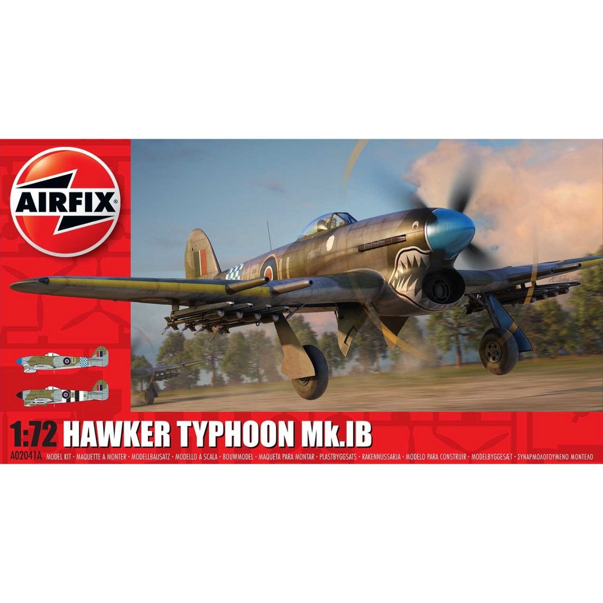 Deagostini WW2 Avion Collection Fighter 1/72 Hawker Typhoon Mk.ib #35 Deagostini WW2 Avion Collection Fighter 1/72 Hawker Typhoon Mk.ib #35