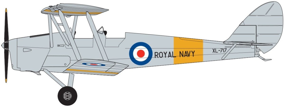 Airfix A02106 deHavilland Tiger Moth 1:72 - Phillips Hobbies