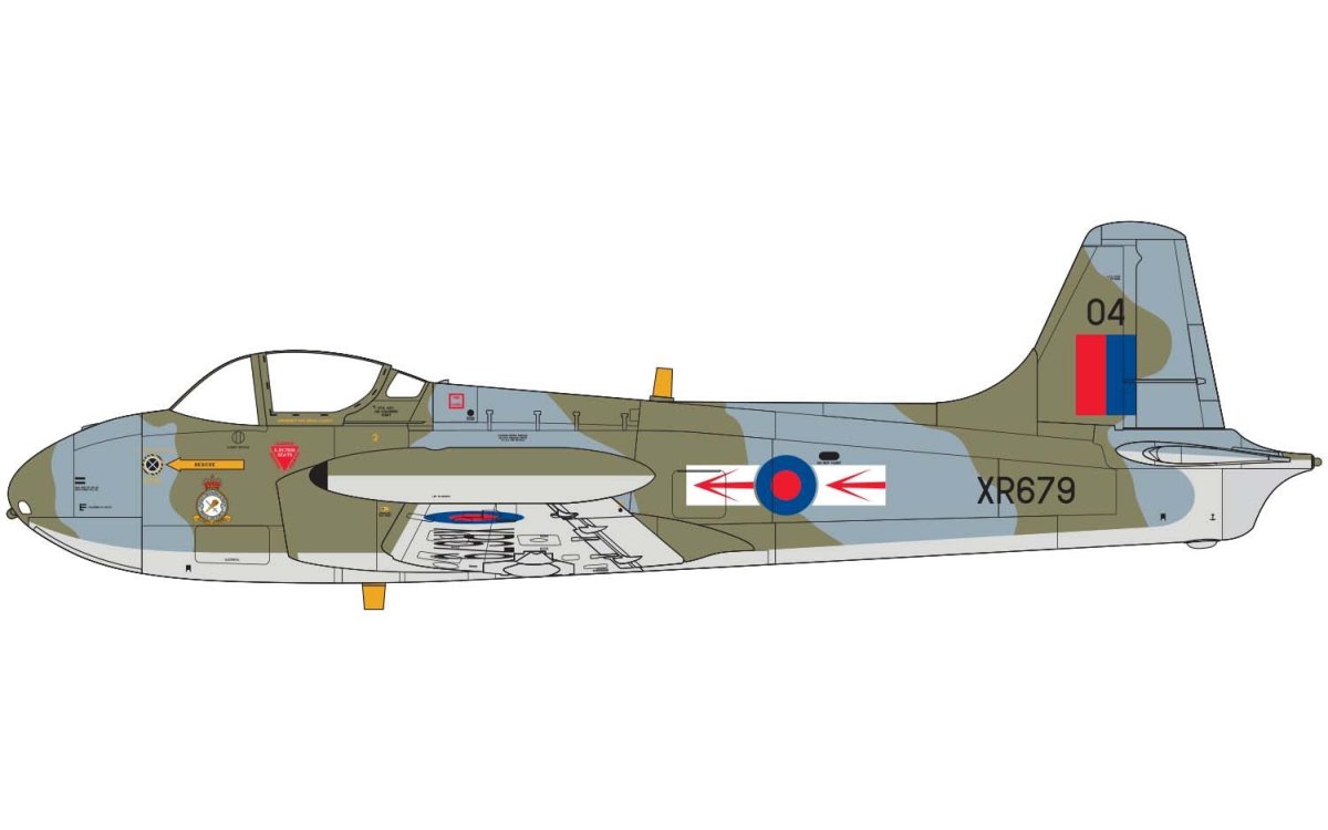 Airfix A02107 Hunting Percival Jet Provost T.4 1:72 - Phillips Hobbies