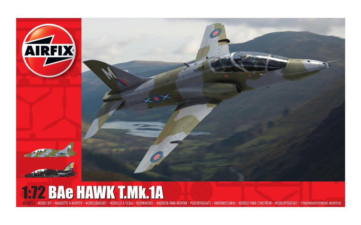 Airfix A03085A BAE Hawk T.Mk.1A 1:72 - Phillips Hobbies