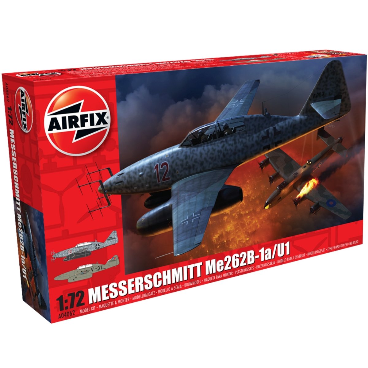 Airfix A04062 Messerschmitt Me262B-1a/U1 1:72 - Phillips Hobbies