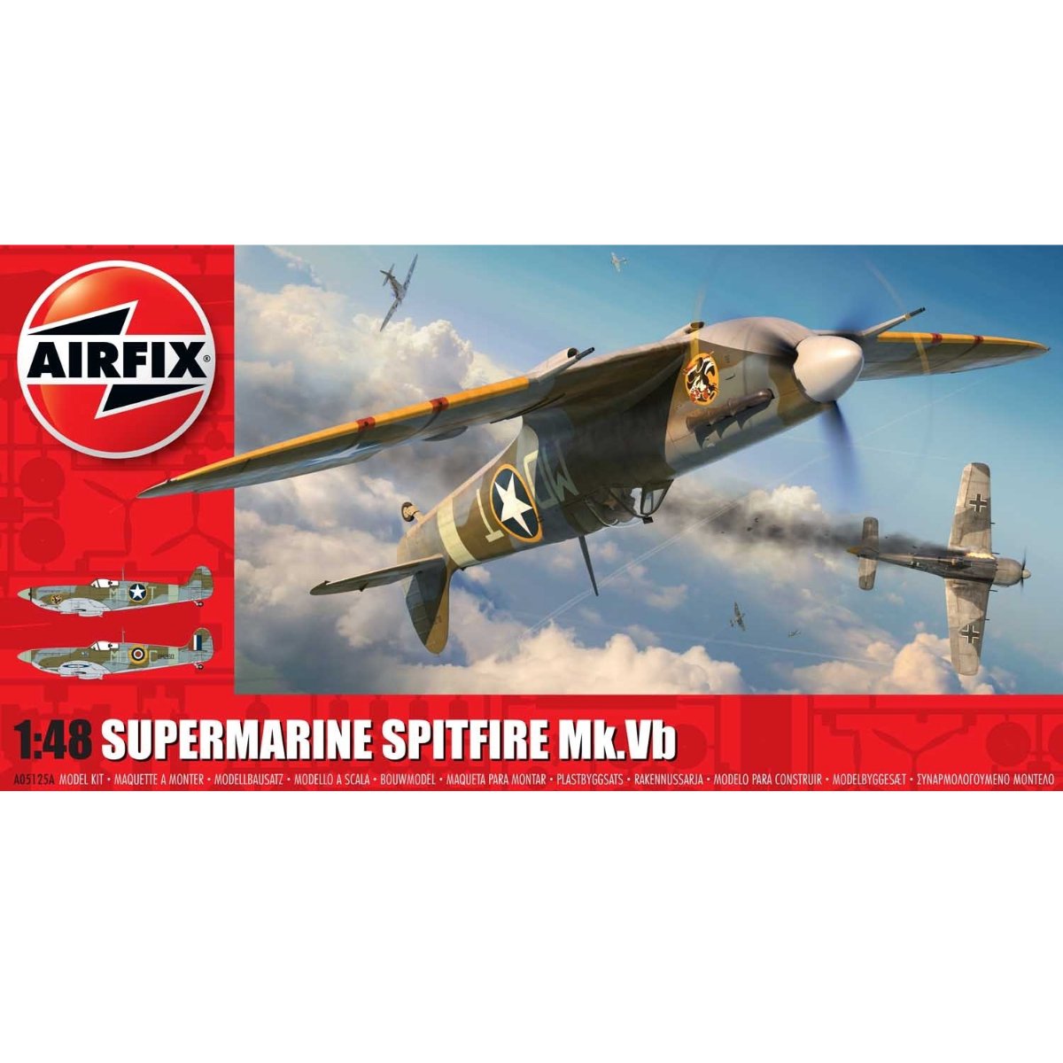 Airfix A05125A Supermarine Spitfire Mk.Vb 1:48 - Phillips Hobbies