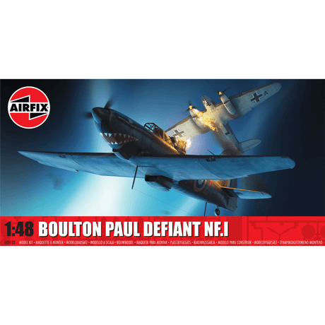 Airfix A05132 Boulton Paul Defiant NF.I - 1:48 Scale Plastic Kit - Phillips Hobbies