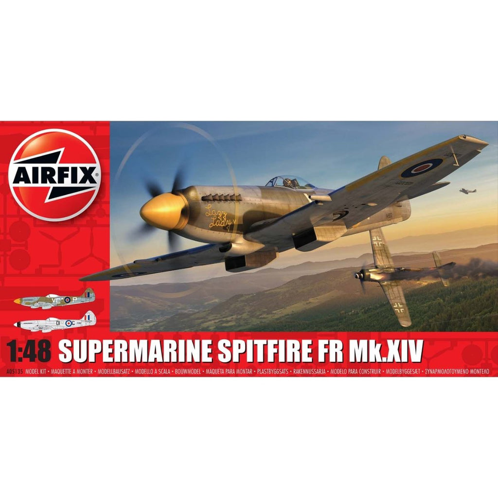 Airfix A05135 Supermarine Spitfire FR Mk.XIV 148 Scale Phillips