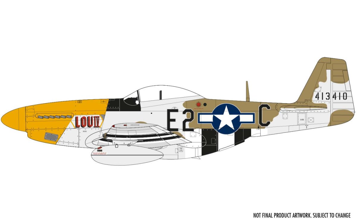 Airfix A05138 North American P51-D Mustang 1:48 - Phillips Hobbies