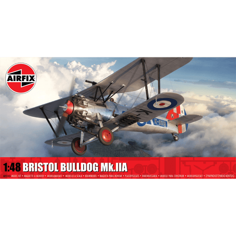 Airfix A05145 Bristol Bulldog Mk.IIA - 1:48 Scale Plastic Kit - Phillips Hobbies