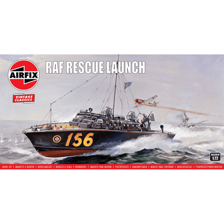 Airfix A05281V RAF Rescue Launch Plastic Kit - 1:72 Scale - Phillips Hobbies