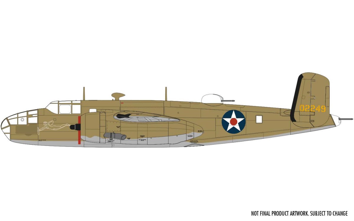 Airfix A06020 North American B25B Mitchell 1:72 - Phillips Hobbies