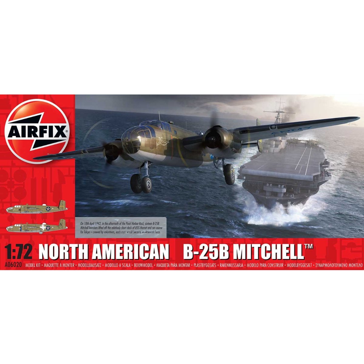 Airfix A06020 North American B25B Mitchell 1:72 - Phillips Hobbies