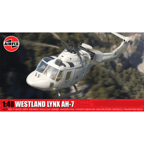 Airfix A09101A Westland Lynx AH - 7 1:48 Scale Plastic Kit - Phillips Hobbies
