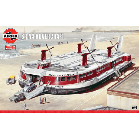 Airfix A09171V SR.N4 Hovercraft - 1:144 Scale Plastic Kit - Phillips Hobbies