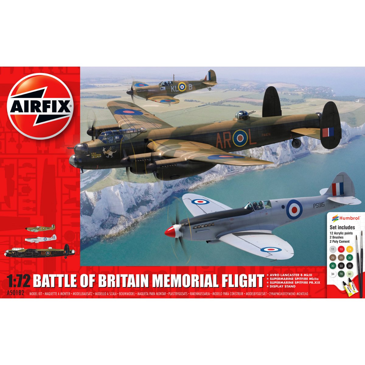 Airfix A50182 Battle of Britain Memorial Flight 1:72 - Phillips Hobbies