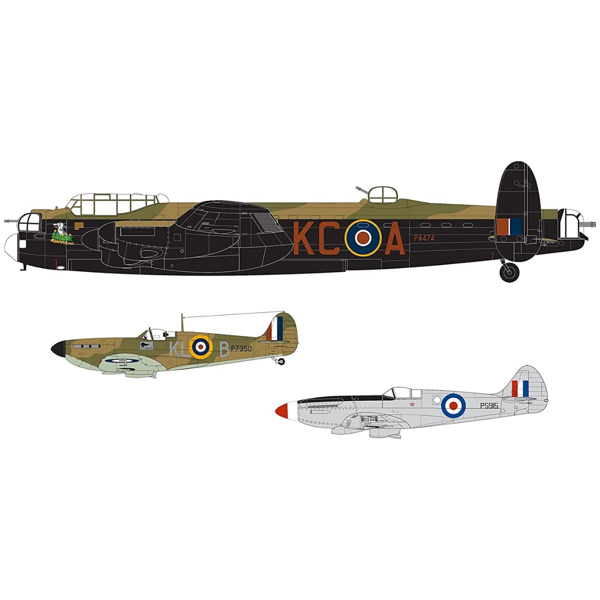 Airfix A50182 Battle of Britain Memorial Flight 1:72 - Phillips Hobbies