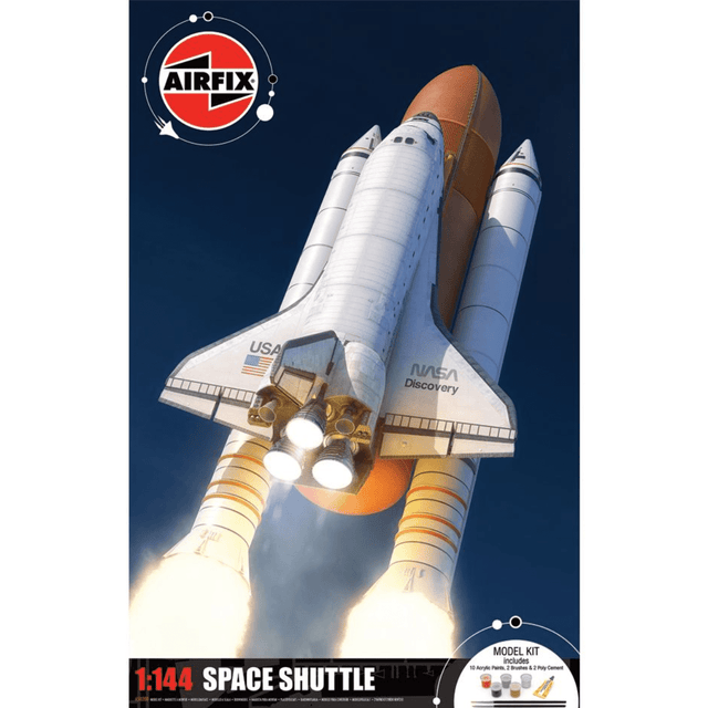 Airfix A50200 Space Shuttle Gift Set Plastic Kit - 1:144 Scale - Phillips Hobbies
