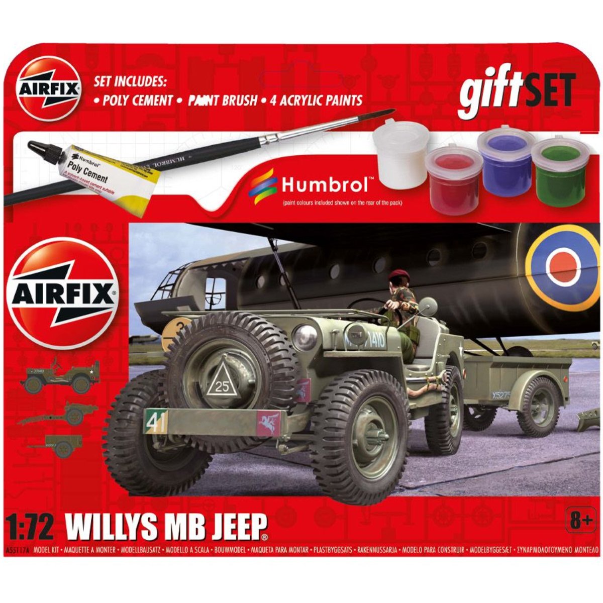 Verlinden 1/35 Scale US Willys MB Jeep Crew With Stowage & Accessories – 2 Resin Figures (2700) – Militaria Model Kit