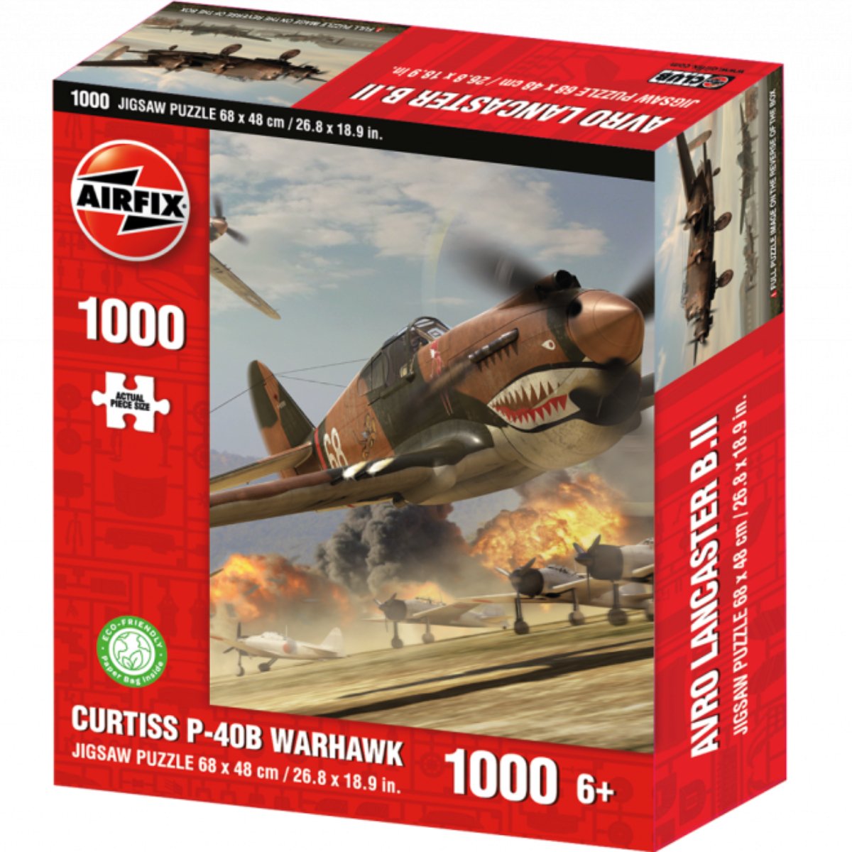 Airfix Curtiss P-40B Warhawk 1000 Piece Puzzle - Phillips Hobbies