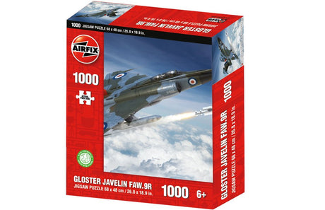 Airfix Gloster Javelin FAW.9R 1000 Piece Jigsaw Puzzle - Phillips Hobbies