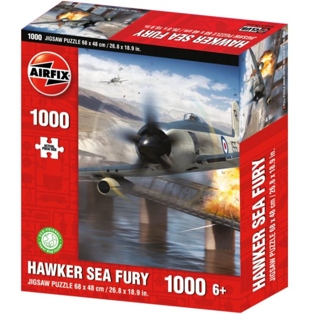 Airfix Hawker Sea Fury - 1000 Piece Puzzle - Phillips Hobbies
