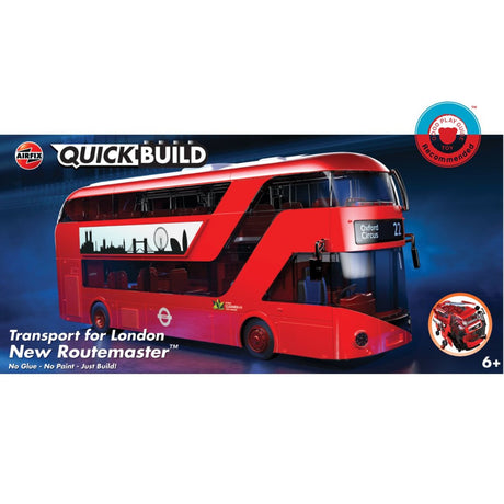 Airfix J6050 QUICKBUILD Transport for London New Routemaster - Phillips Hobbies