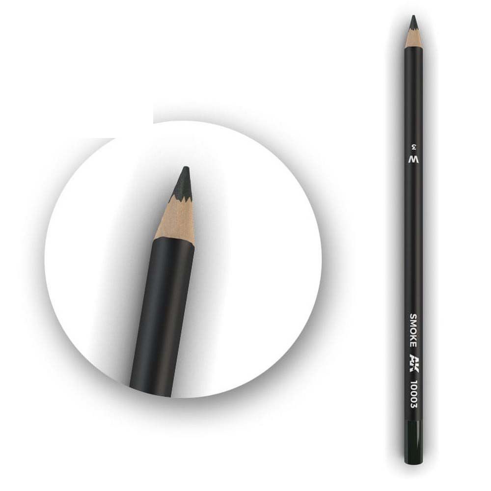 AK Interactive AK10003 Smoke Watercolour Weathering Pencil - Phillips Hobbies