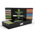AK Interactive Playmarkers Special Box - 34x Acrylic Paint Pens For Tabletop Gamers - Phillips Hobbies
