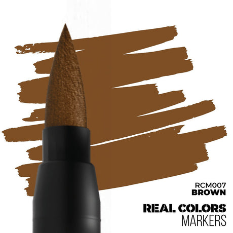 AK Interactive Real Color Marker - Brown - Phillips Hobbies