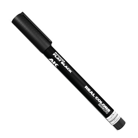 AK Interactive Real Color Marker - Flat Black - Phillips Hobbies