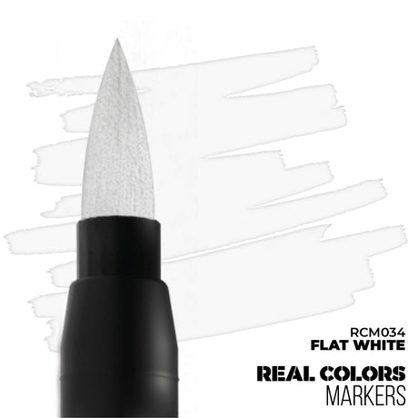 AK Interactive Real Color Marker - Flat White - Phillips Hobbies