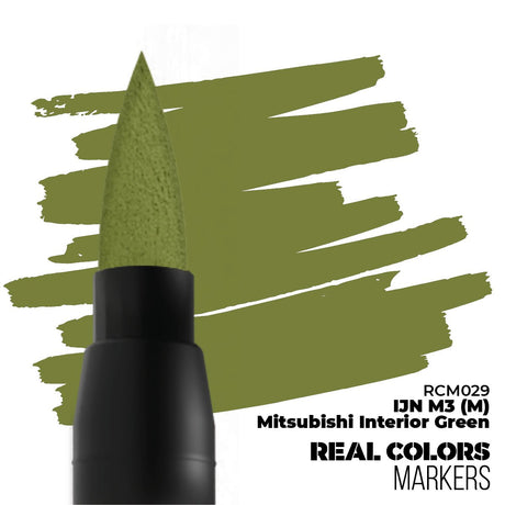 AK Interactive Real Color Marker - IJN M3 (M) Mitsubishi Interior Green - Phillips Hobbies