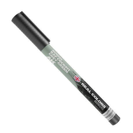 AK Interactive Real Color Marker - RAF Cockpit Grey - Green - Phillips Hobbies