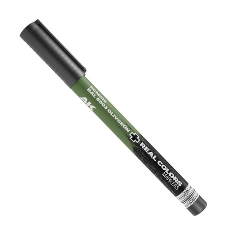 AK Interactive Real Color Marker - RAL 6003 Olive Green - Phillips Hobbies