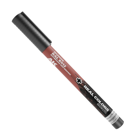 AK Interactive Real Color Marker - RAL 8012 Red Brown - Phillips Hobbies