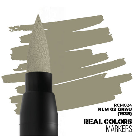 AK Interactive Real Color Marker - RLM 02 Grau (1938) - Phillips Hobbies