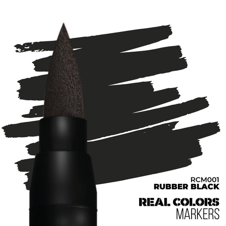 AK Interactive Real Color Marker - Rubber Black - Phillips Hobbies