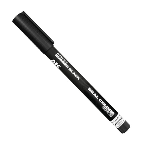 AK Interactive Real Color Marker - Rubber Black - Phillips Hobbies