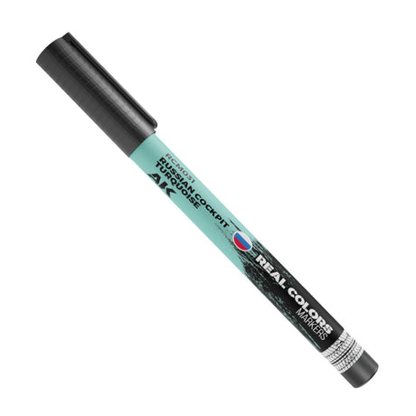 AK Interactive Real Color Marker - Russian Cockpit Turquoise - Phillips Hobbies