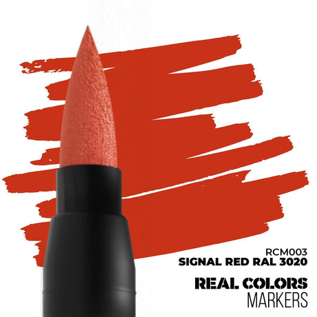 AK Interactive Real Color Marker - Signal Red RAL 3020 - Phillips Hobbies
