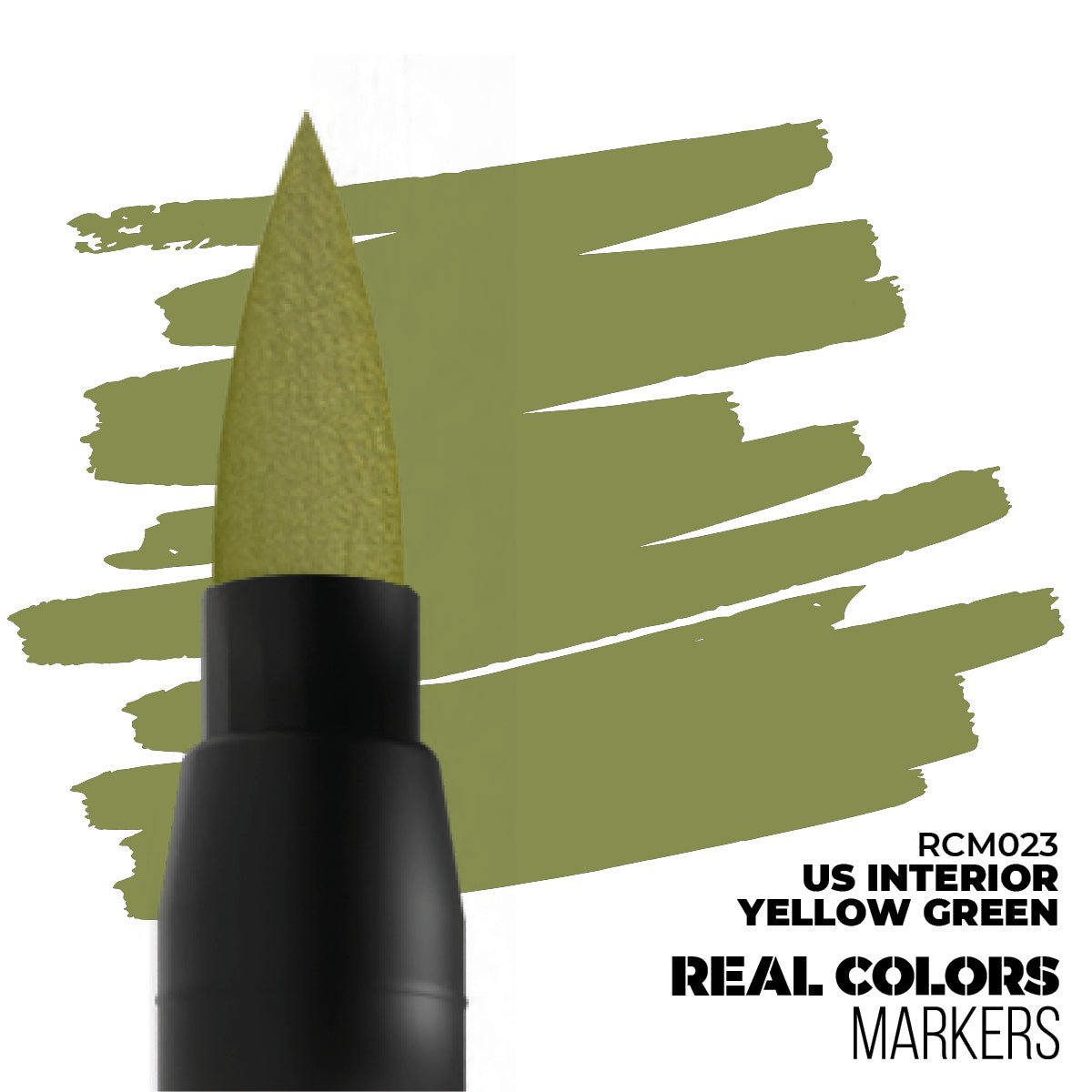 AK Interactive Real Color Marker - US Interior Yellow Green - Phillips Hobbies
