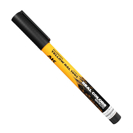 AK Interactive Real Color Marker - Yellow RAL 1003 - Phillips Hobbies