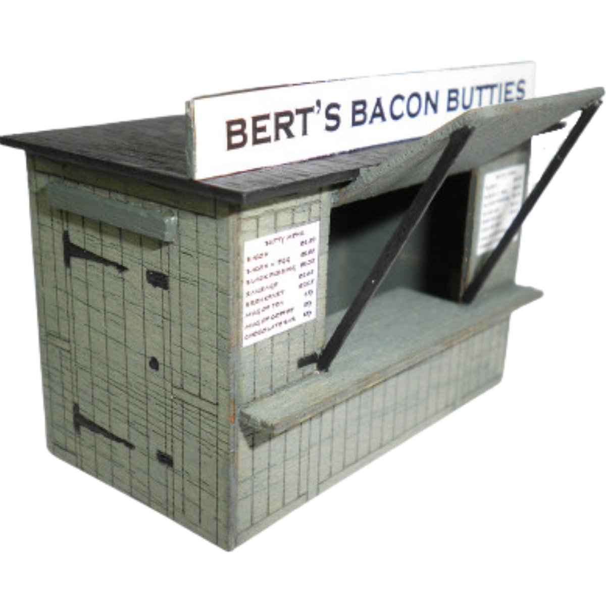 Ancorton Models OOST3 Bacon Butty Hut Kit (OO Gauge) - Phillips Hobbies