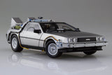 Aoshima 06436 Time Machine Delorean Back To The Future - 1:24 Scale Plastic Kit - Phillips Hobbies