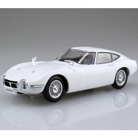 Aoshima Toyota 2000GT Pegasus White Snap Kit - 1:32 Scale - Phillips Hobbies