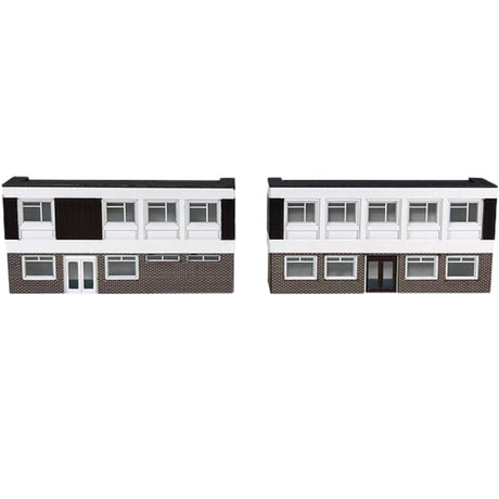 ATD Models Low Relief 1970s Office Block Card Kit - N Gauge - Phillips Hobbies