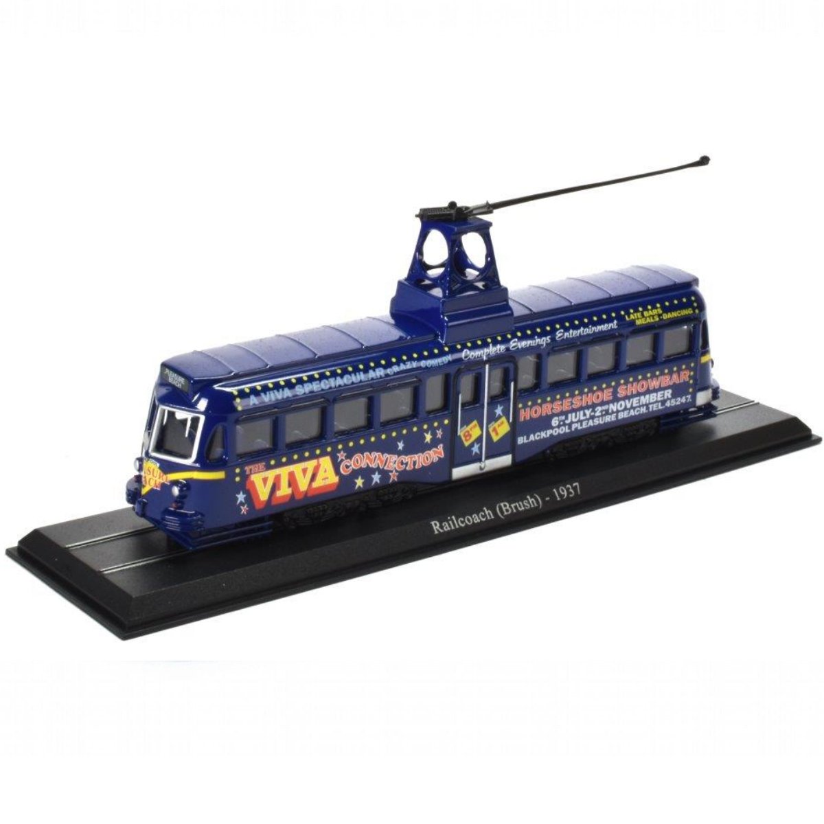 Atlas Editions Blackpool Brush Tram Railcoach - 1937 (Viva)