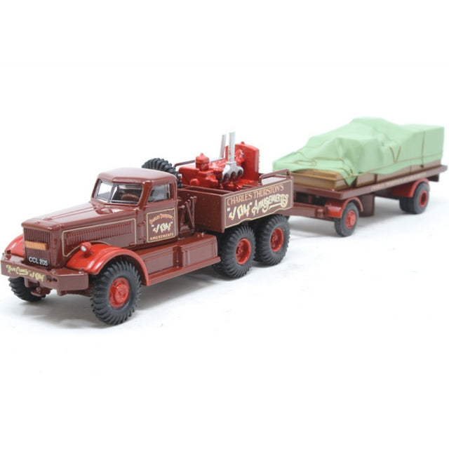 Atlas Editions Diamond T and Trailer - Charles Thurston - Phillips Hobbies