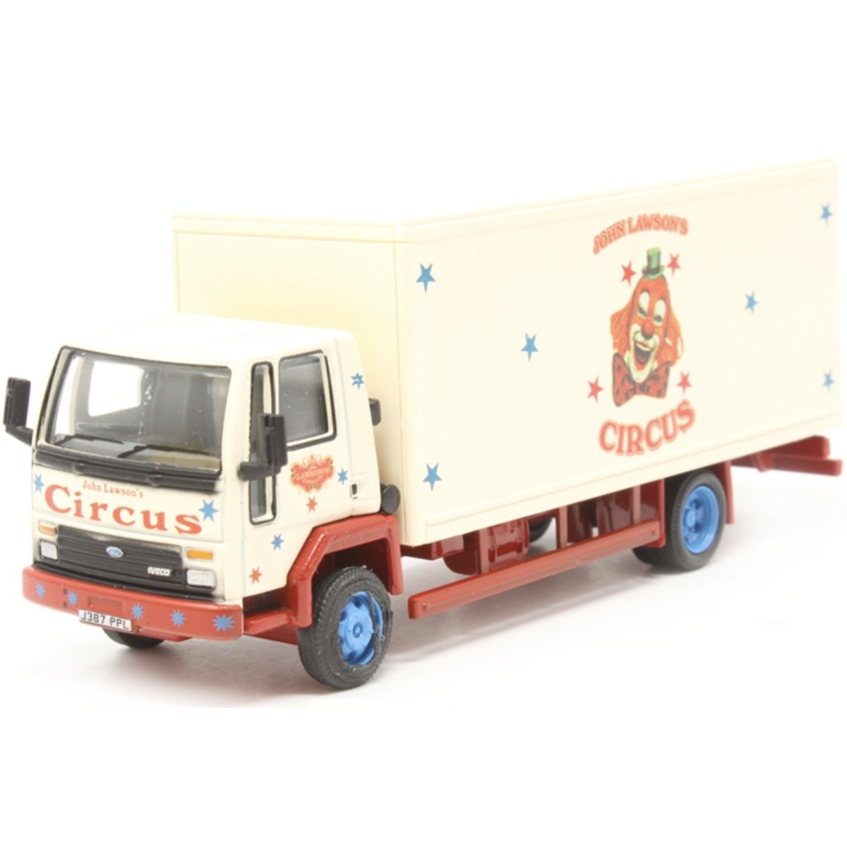 Atlas Editions Ford Cargo Truck, Box Van - John Lawson's Circus - Phillips Hobbies