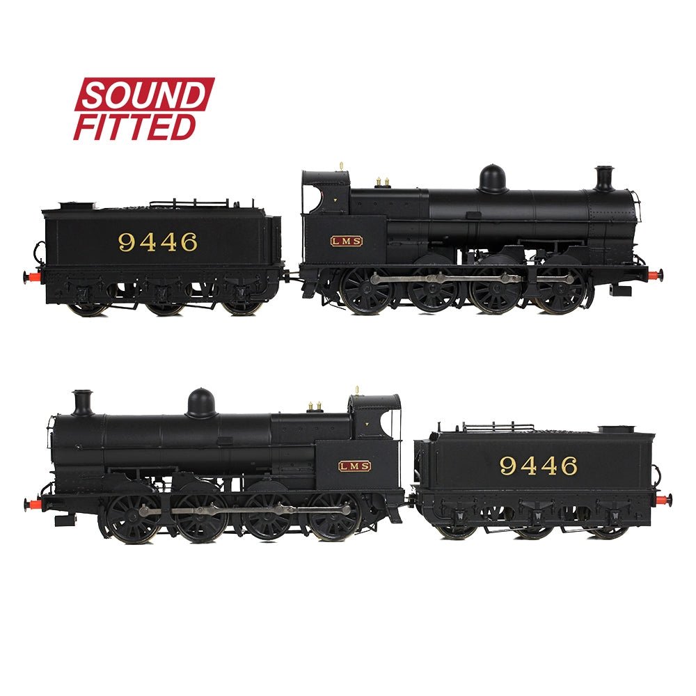 Bachmann 31 - 483SF LNWR G2 9446 LMS Black Sound Fitted - OO Gauge - Phillips Hobbies