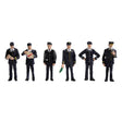 Bachmann 36 - 405 Scenecraft 1960s/70s Station Staff Figures - OO Gauge - Phillips Hobbies