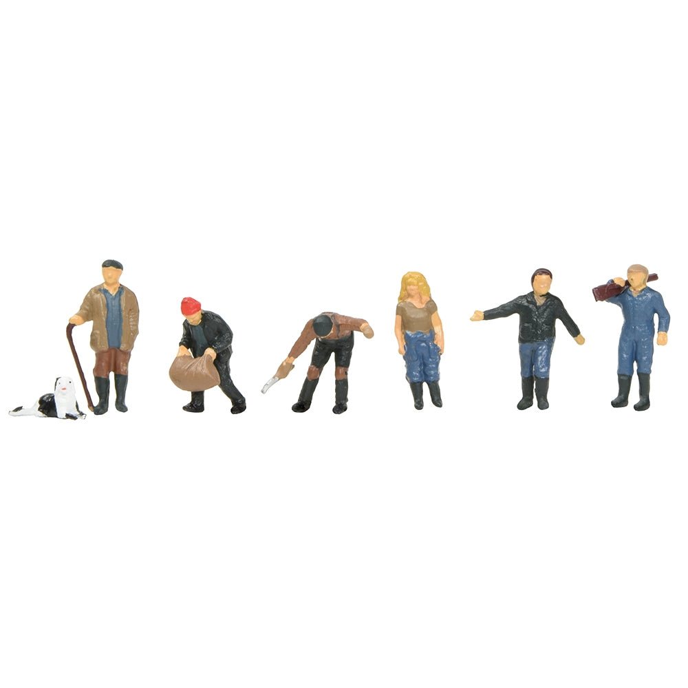 Bachmann 36 - 412 Scenecraft Modern Farming Figures - OO Gauge - Phillips Hobbies